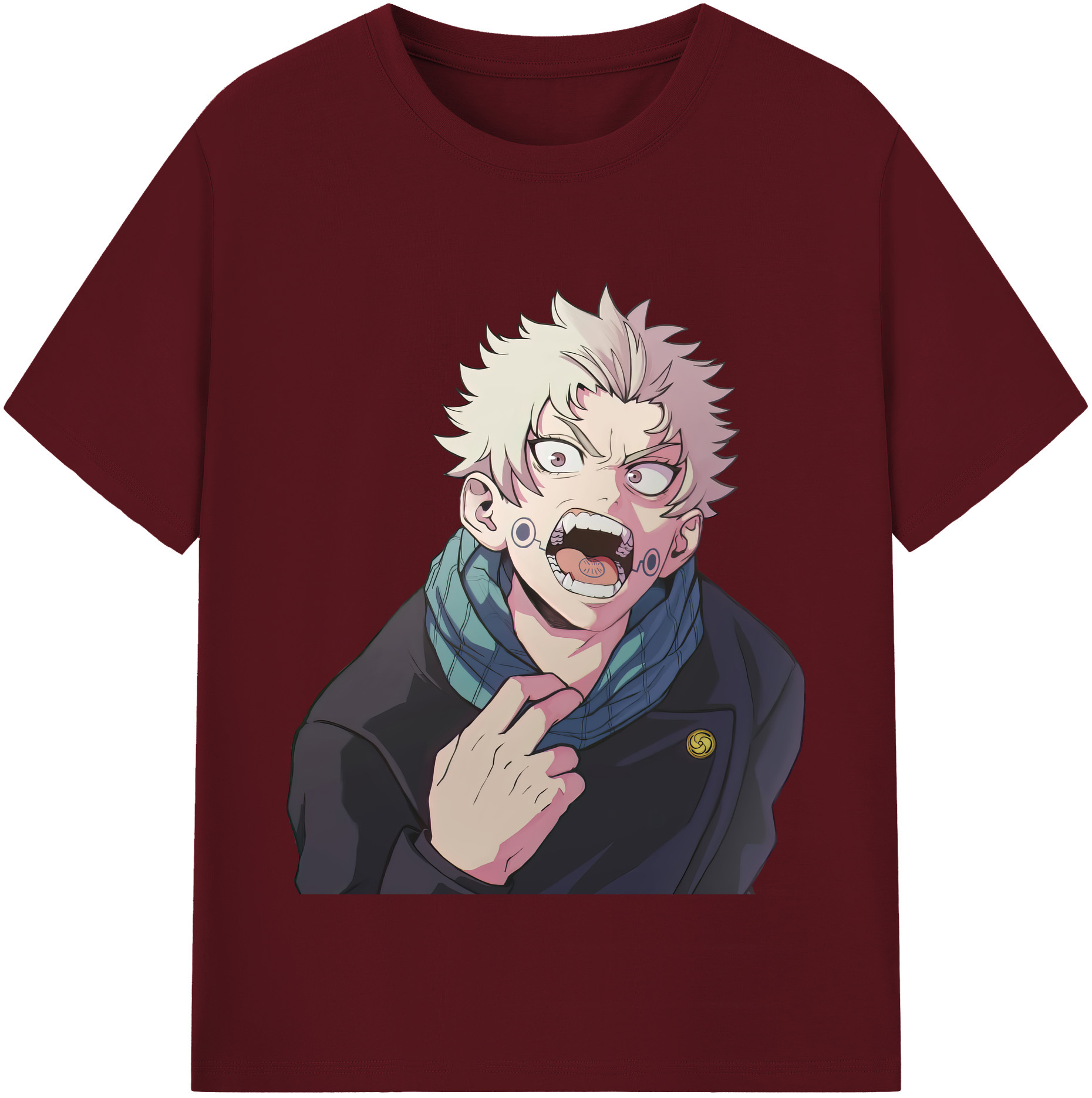 （画像用） 呪術廻戦 Jujutsu Kaisen 綿100％半袖Tシャツ（フロントプリント）